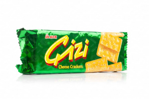 Крекеры соленые Ulker "Cizi" 70 гр 1/24 (ЗЕЛЁНАЯ уп.)