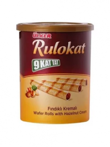 Улькер РУЛОКАТ трубочки с фундуком 170г*6