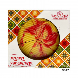 Узбекская халва Торт "Клубника йогурт" 2,5кг