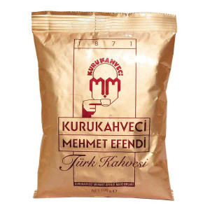 Кофе 100г МОЛОТЫЙ ТУРЕЦКИЙ МЕХМЕТ ЭФЕНДИ  MEHMET EFENDI TURK *25
