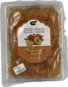 Персик сушен. натур.ROMIZ 500г