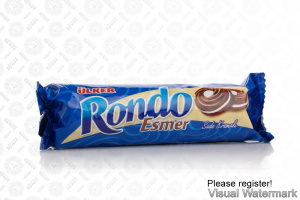 Печенье Ulker "Rondo Esmer" шоколадное с ванильной начинкой 61 гр 1/24