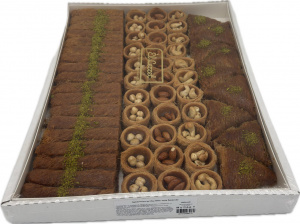 Кадаиф Ассорти №1 (Куш юваси, муска, бурма) кор*3.5кг 