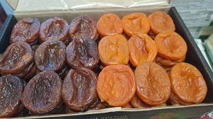 Курага ассорти красная и черная Узбекистан 1кг