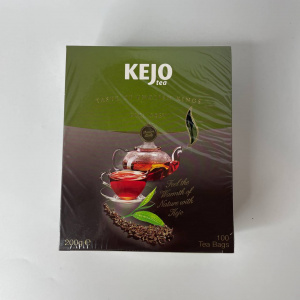 TASTE OF ENGLISH KINGS Earl Grey KejoTea чай черный с ароматом бергамота 100 пакетов в индивидуальны