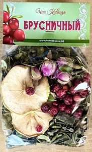 Фруктовый чай Брусничный 50 гр*50