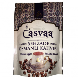 Кофе "Casvaa" 200 гр SEHZADE с ароматом плодов рожкового дерева (м/у) 1/6