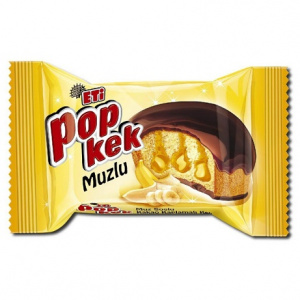 ЕТИ попкек со вкусом банана POPKEK MUZLU 60GR*24