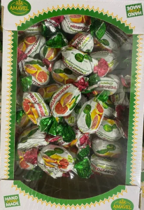 Конфеты ГРЕЙПФРУТ глазированные 1кг