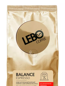 Кофе ЛЕБО зерно BALANCE 1000г для кофемашин *5