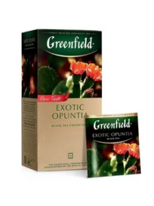 Чай Гринфилд  25пак ЭКЗОТИК ОПУНЦИЯ*10