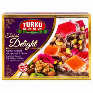 Рахат-лукум Turko Baba фруктовое ассорти с орехами, 225 г