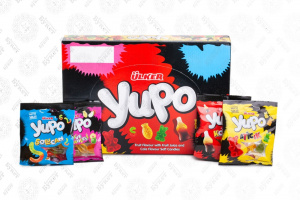 Жев.мармелад Ulker "Yupo" (Ассорти 4вкуса 28/24 696г)лента
