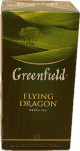Чай Гринфилд    25пак Флаинг Драгон ЗЕЛЕНЫЙ *10