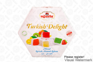 Лукум Ugurlu 250 гр Altigen Ассорти в пудре 1/12