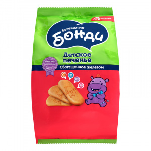 ДП Бонди Бегемотик 180г обогащенное железом