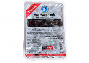 Маслины "Marmarabirlik" 0,5 кг L-231-260 вакуум 1/24 (серая уп.)