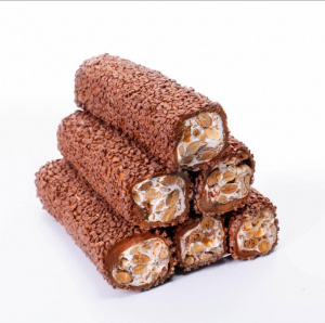 SARMA - KARAMELLİ BADEMLİ PUFİ D802