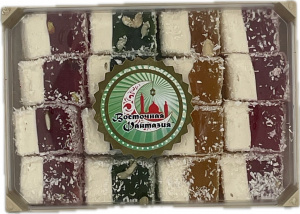 Лукум Султан/ореховое ассорти 350г кор*12шт