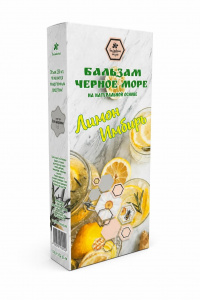 Бальзам Черное Море ЛИМОН ИМБИРЬ 250мл упак*12шт