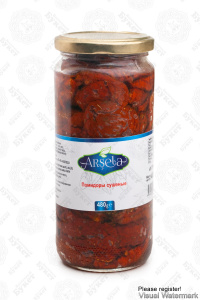 Томаты сушёные в масле "Arsela" 480 гр (стекло) 1/12