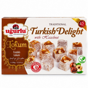 Рахат-лукум Uğurlu с фундуком 350г упак*12шт