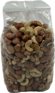 НФ  Ореховый микс (Фундук, миндаль, кешью, гр.орех сырой) 500г