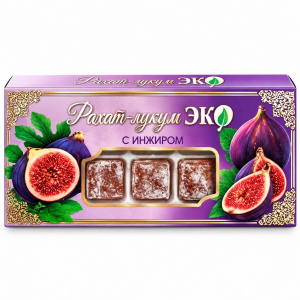 Подарочный набор рахат-лукума ЭКО с инжиром 190гр