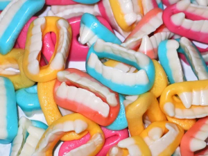 Мармелад жев.Челюсти разноцветные 1000г Ravazzi