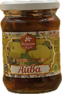 Варенье ЭКО Крым Айва с грец.орехом 330г юбка упак*24шт