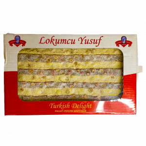 Рахат-лукум СУЛТАН Банан-Клубника с фундуком ЭЛИТ