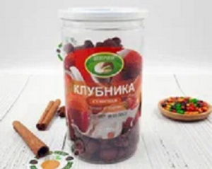 Клубника натураль в банке 400г 