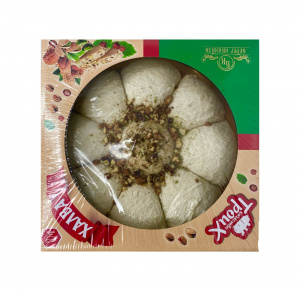 Халва н/к тахинная с ореховым ассорти поднос 5кг