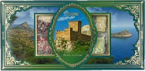 Рахат-лукум подарочная коробка "Генуэзская крепость" 160гр