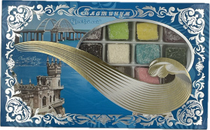 Рахат-лукум подарочная коробка "Ласточкино гнездо Платинум" 420гр