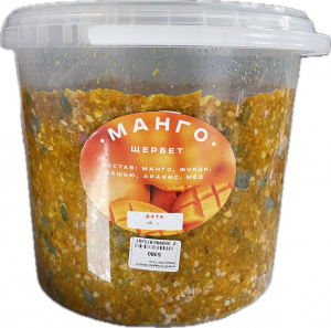 Щербет МАНГО (ведро) 5-6кг Сочи