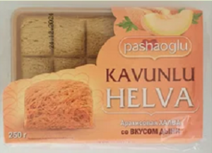 Халва арахисовая со вкусом дыни "Pashaoglu" 250 г 1/12