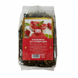 Клубника со сливками 100гр*30 м/у Джанфуд