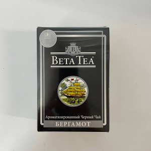 Бета Чай  Бергамот/Beta Tea Earl Grey/100гр/50пач/