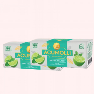 Чай АКУМОЛЛИ  25пак зеленый LIME & MELISSA & MINT *36