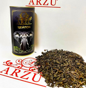 Чай в тубе Цейлон 75гр*12 Арзу