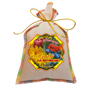 Купаж из целебных трав № 17. Травы для щитовидки 150 гр