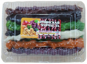 Чурчхела контейнер АССОРТИ 15шт (Армянская)