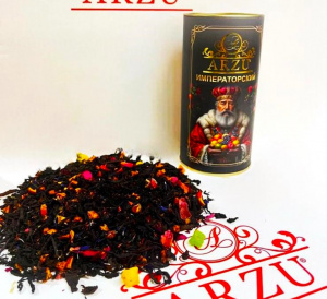 Чай в тубе Императорский 75гр*12 Арзу
