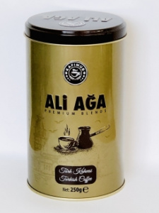 Кофе "ALI AGA" молотый 250 гр ж/б 1/12
