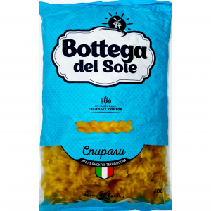 Bottega del Sole макарон. гр. B  Спирали 400г/20