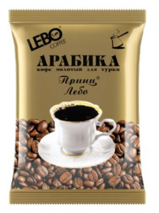 Кофе ЛЕБО ПРИНЦ молотый 100г*50