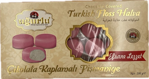Пишмание UGURLU в розовом шоколаде 200 гр (коробка) 1/18